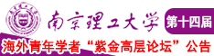 黄色操鸡网批南京理工大学第十四届海外青年学者紫金论坛诚邀海内外英才！